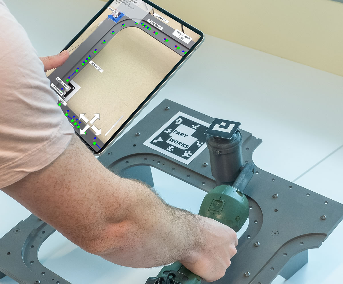 Augmented Reality for Airframe Hole Repair, Fastener Installation and Inspection